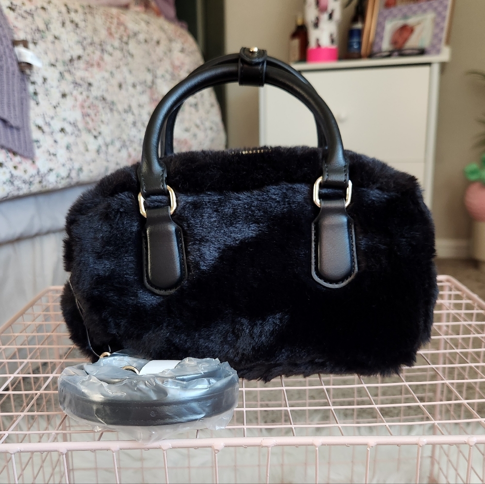 HoH Mini Faux Fur Handbag